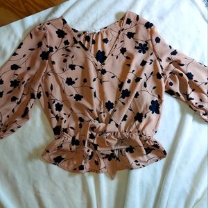 3for30- Floral Cropped Top